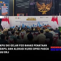 KPU DKI GELAR FGD BAHAS PENATAAN DAPIL DAN ALOKASI KURSI DPRD PASCA UU DKJ