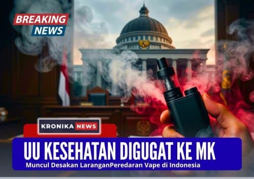 Muncul Desakan Larangan Peredaran Vape di Indonesia-Kronikanews-gambar Ilustrasi