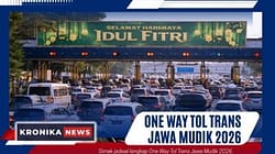 One Way Tol Trans Jawa Mudik 2026 |KronikaNews.com