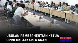 PEMBERHENTIAN KETUA DPRD DKI JAKARTA | KronikaNews