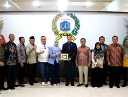 ANGGOTA DPRD DKI JAKARTA H.ALI MUHAMMAD JOHAN TERIMA KUNJUNGAN ANGGOTA BANGGAR DPRD JAWA TIMUR