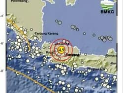 GEMPA MAGNITUDO 4,9 GUNCANG BEKASI, TERASA HINGGA JAKARTA DAN BANDUNG