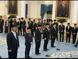 PRESIDEN PRABOWO RESHUFFLE KABINET, 5 MENTERI DIGANTI DAN 1 KEMENTERIAN BARU DIBENTUK