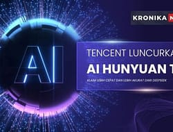 TENCENT LUNCURKAN MODEL AI HUNYUAN T1, KLAIM LEBIH CEPAT DAN LEBIH AKURAT DARI DEEPSEEK