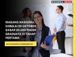 MAGANG NASIONAL DIMULAI 20 OKTOBER, SASAR 20.000 FRESH GRADUATE DI TAHAP PERTAMA