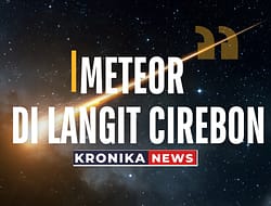 WARGA CIREBON GEGER, BOLA API JATUH DARI LANGIT DISUSUL DENTUMAN KERAS
