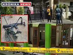 POLISI GELEDAH RUMAH SISWA TERDUGA PELAKU LEDAKAN SMAN 72 JAKARTA, TEMUKAN BARANG BUKTI YANG SESUAI TKP