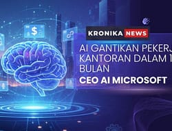 CEO AI MICROSOFT: AI GANTIKAN PEKERJAAN KANTORAN DALAM 18 BULAN