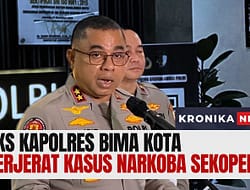 EKS KAPOLRES BIMA KOTA TERJERAT KASUS NARKOBA SEKOPER