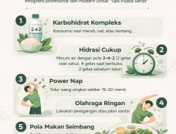 TIPS PUASA SEHAT AGAR TETAP BUGAR DAN PRODUKTIF