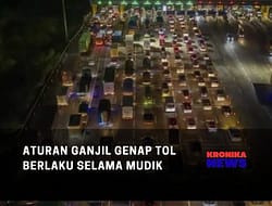 ATURAN GANJIL GENAP TOL BERLAKU SELAMA MUDIK, SIMAK SKEMANYA