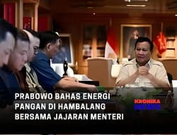 PRABOWO BAHAS ENERGI PANGAN DI HAMBALANG BERSAMA JAJARAN MENTERI. LANGKAH STRATEGIS AMANKAN PASOKAN JELANG LEBARAN DAN STABILITAS NASIONAL