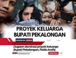 Proyek Keluarga Bupati Pekalongan Jadi Sorotan Publik
