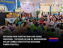 RAYAKAN HARI KARTINI DAN HARI BUKU NASIONAL, YAYASAN ISLAM AL-MUBAROKAH GELAR LOMBA KREATIVITAS BERSAMA FABER-CASTELL