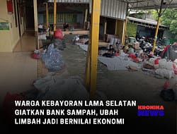 WARGA KEBAYORAN LAMA SELATAN GIATKAN BANK SAMPAH, UBAH LIMBAH JADI BERNILAI EKONOMI