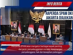 RAPERDA SPAM DKI JAKARTA DIAJUKAN, FOKUS PADA LAYANAN AIR MINUM MERATA DAN BERKELANJUTAN