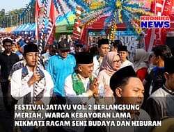 FESTIVAL JATAYU VOL. 2 BERLANGSUNG MERIAH, WARGA KEBAYORAN LAMA NIKMATI BERAGAM SENI DAN HIBURAN