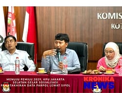 Menuju Pemilu 2029, KPU Jakarta Selatan Gelar Sosialisasi Pemutakhiran Data Parpol Lewat Sipol