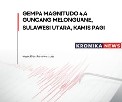 GEMPA MAGNITUDO 4.4 GUNCANG MELONGUANE
