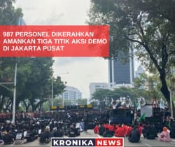 987 PERSONEL DIKERAHKAN