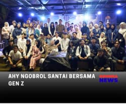 AHY Ngobrol Santai Bersama Gen Z Di Cipayung | KronikaNews
