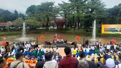 gubernur pramonoanung wujudkan jakarta sebagai ibu kota asean dengan 3 taman terintegrasi | Kronikanews.com