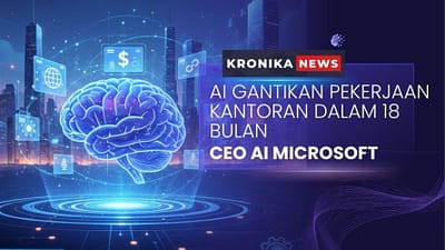 AI Gantikan Pekerjaan Kantoran dalam 18 Bulan