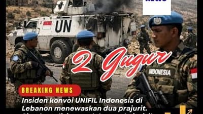 Konvoi UNIFIL Indonesia Diserang | Gambar Ilustrasi - KronikaNews