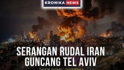 Serangan Rudal Iran Guncang Tel Aviv | KronikaNews