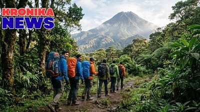 Pendakian Gede Pangrango Resmi Dibuka | Gambar Ilustrasi - KronikaNews