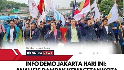 Info Demo Jakarta Hari Ini | gambar Ilustrasi-KronikaNews