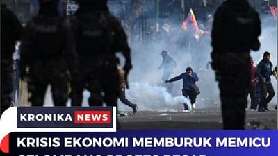 Reuters / Claudia Morales | Krisis Ekonomi Memburuk Memicu Gelombang Protes Besar | KronikaNews.Com