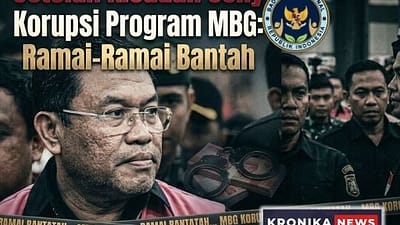 Setelah Kicauan Sony - Korupsi Program MBG :Ramai ramai Bantah | KronikaNews.Com