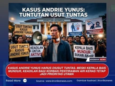 Kasus Andrie Yunus : Tuntutan Usut Tuntas Meski Pejabat Mundur | Gambar Ilustrasi - KronikaNews