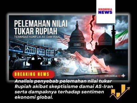 Pelemahan Nilai Tukar Rupiah Terimbas Konflik AS dan Iran | gambar Ilustrasi - KronikaNews