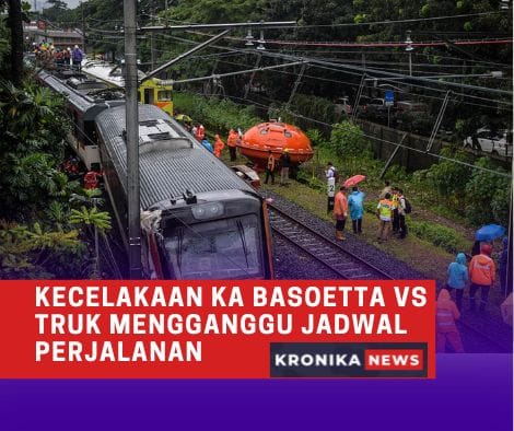 Kecelakaan Ka Basoetta Vs Truk Mengganggu Jadwal Perjalanan Kronikanews.com