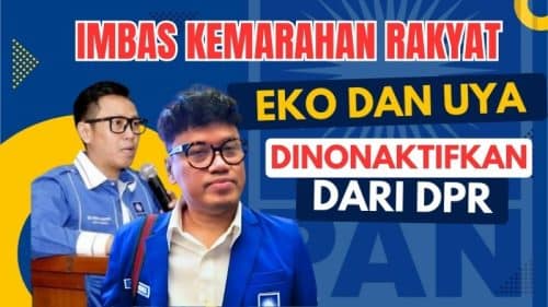 DPP PAN NONAKTIFKAN EKO PATRIO DAN UYA KUYA DARI DPR - kronikanews