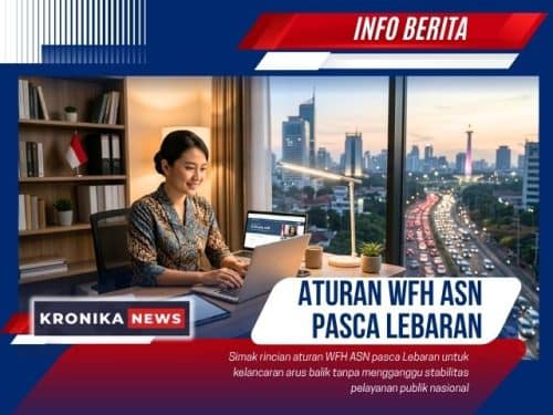 Aturan WFH ASN Pasca Lebaran | KronikaNews