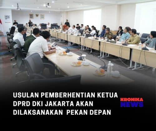 PEMBERHENTIAN KETUA DPRD DKI JAKARTA | KronikaNews