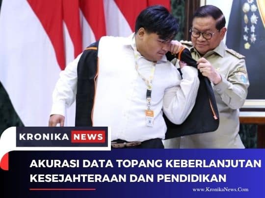 AKURASI DATA TOPANG KEBERLANJUTAN KESEJAHTERAAN DAN PENDIDIKAN