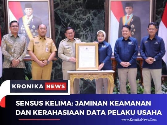 SENSUS KELIMA JAMINAN KEAMANAN DAN KERAHASIAAN DATA PELAKU USAHA