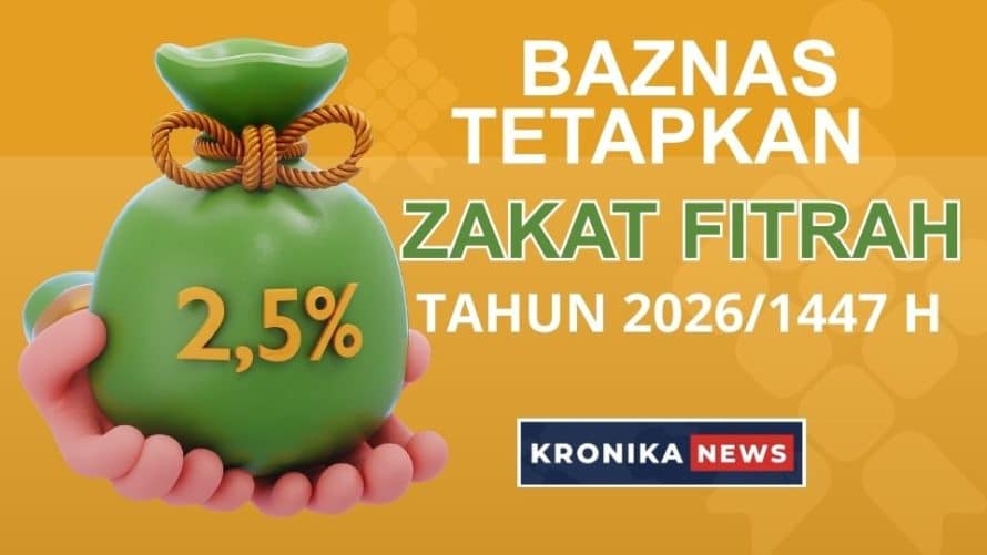 BAZNAS TETAPKAN BESARAN ZAKAT FITRAH 2026 SEBESAR Rp.50 RIBU